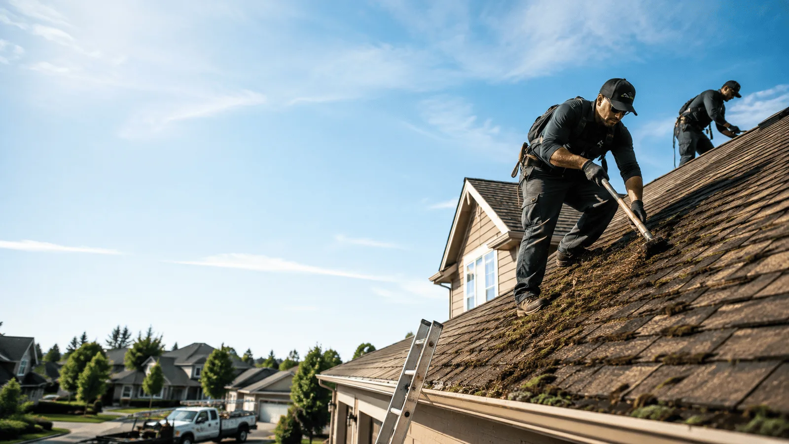 Roof Moss Removal in Cicero, IN near me